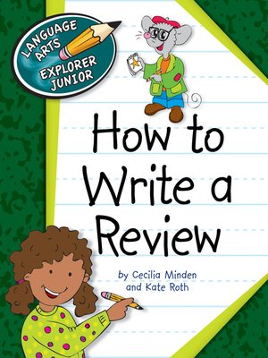 cover image of How to Write a Review
